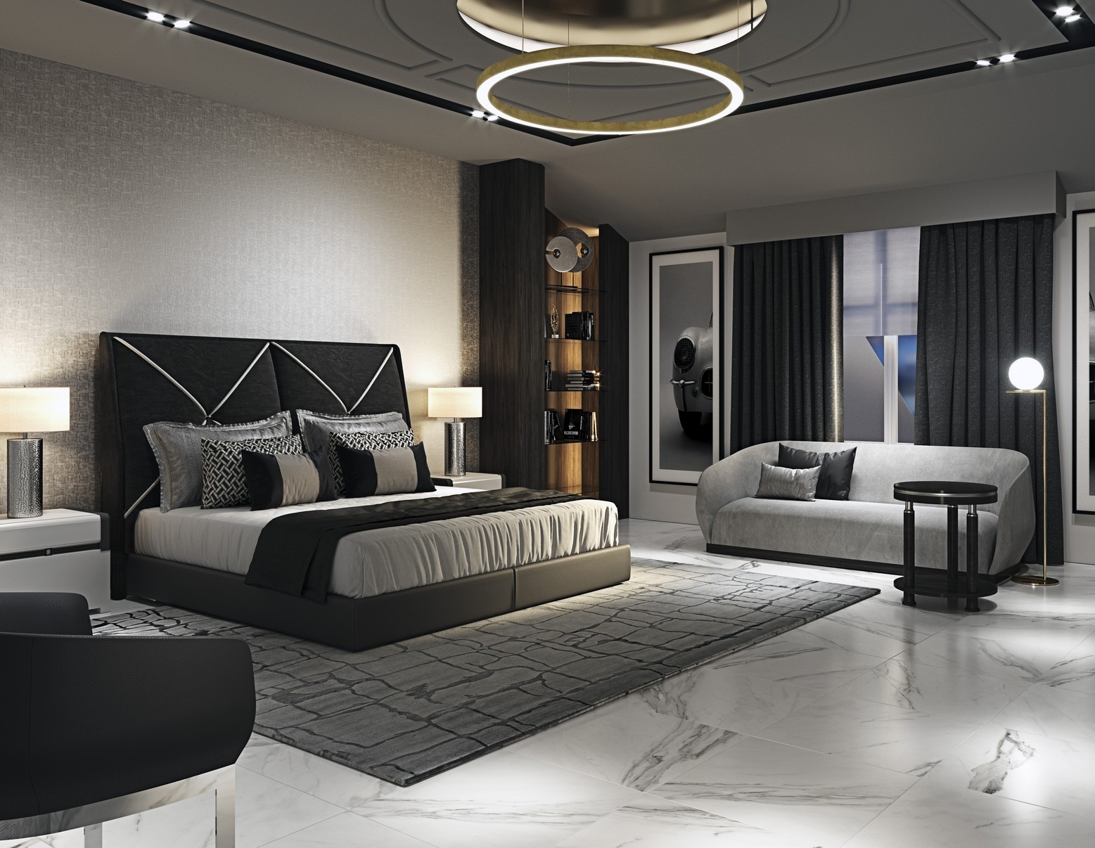 Modèle Projet chambre de Luxe Dubai