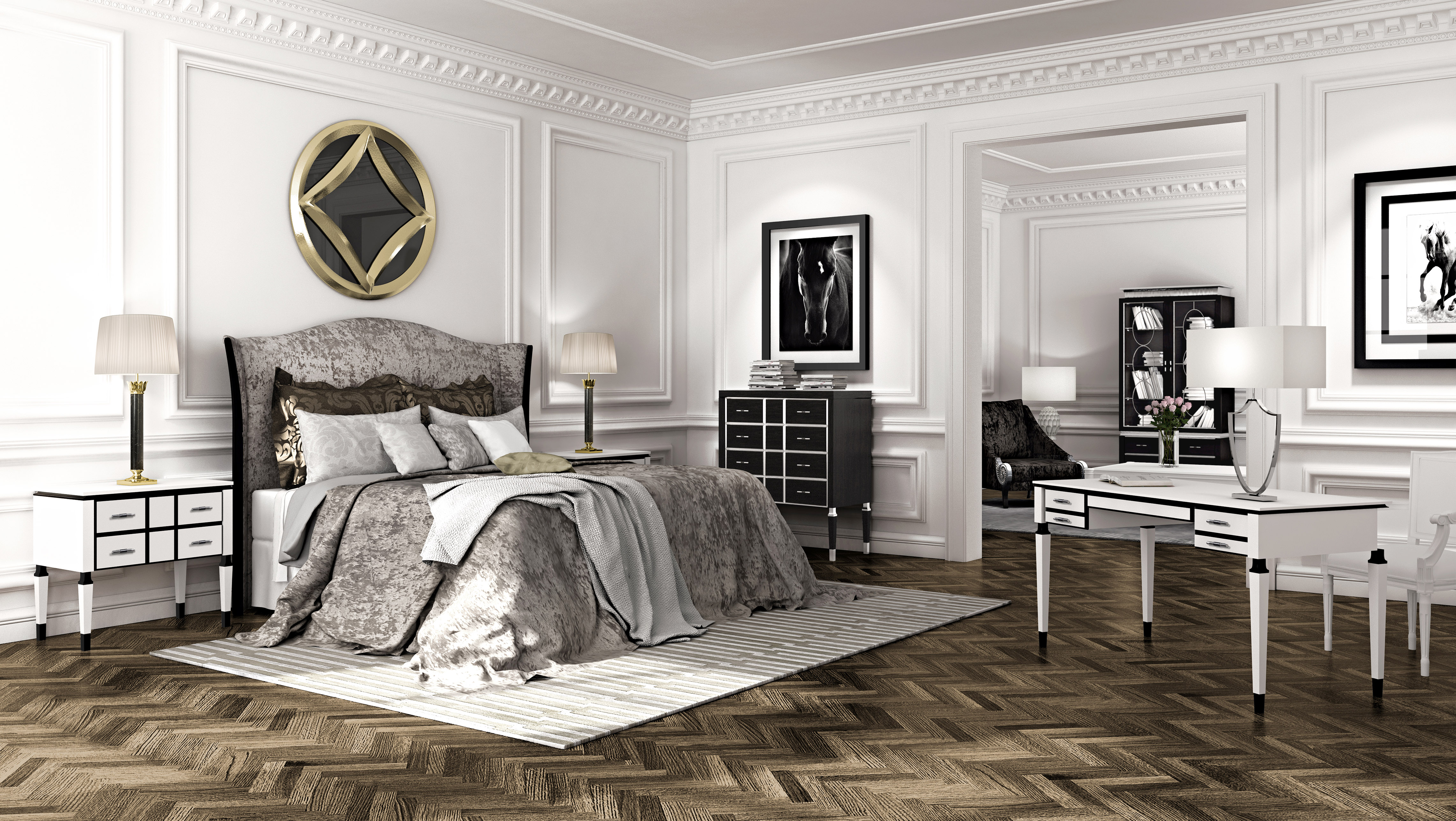 Modèle Bedroom project 3D