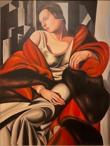 Reproduction Tamara de Lempicka