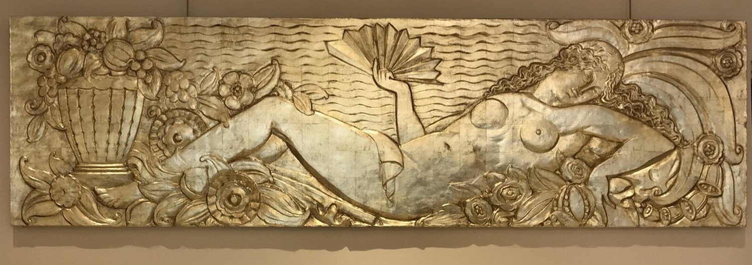 Bas-relief art déco de luxe Paris