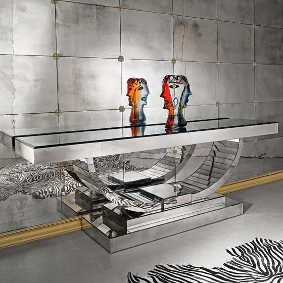 Console miroir de luxe Paris