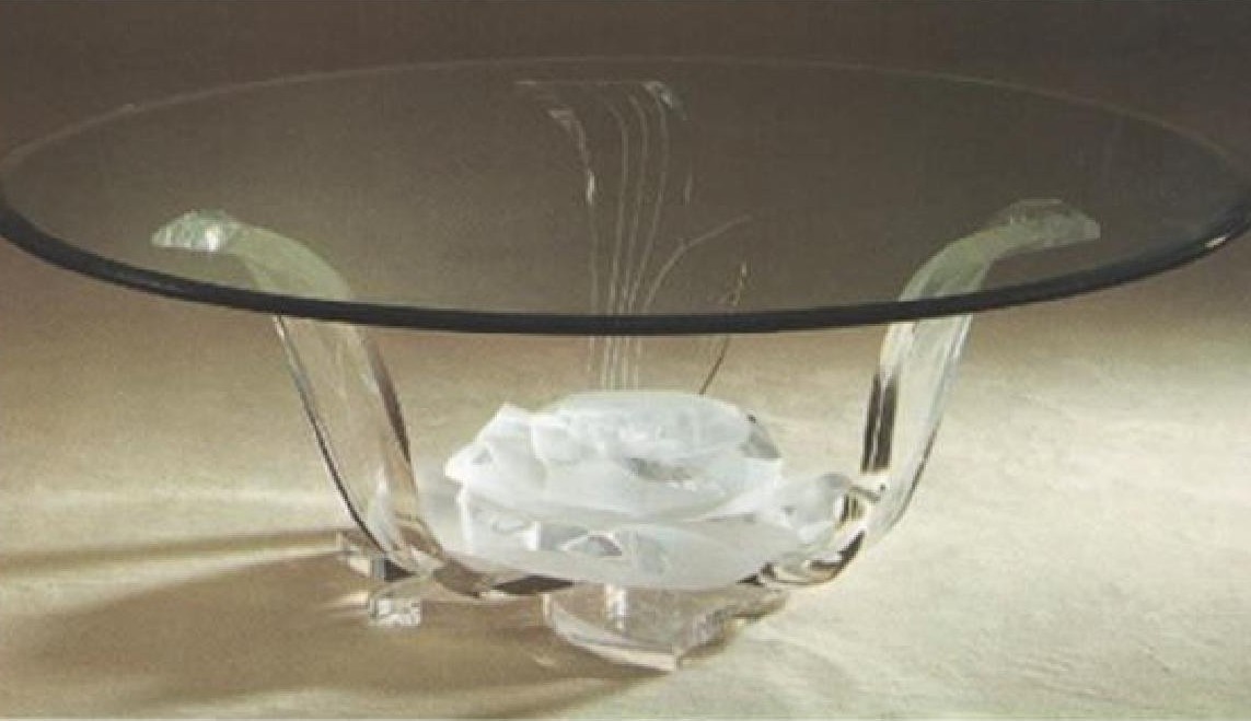 Table Basse de luxe transparente Paris