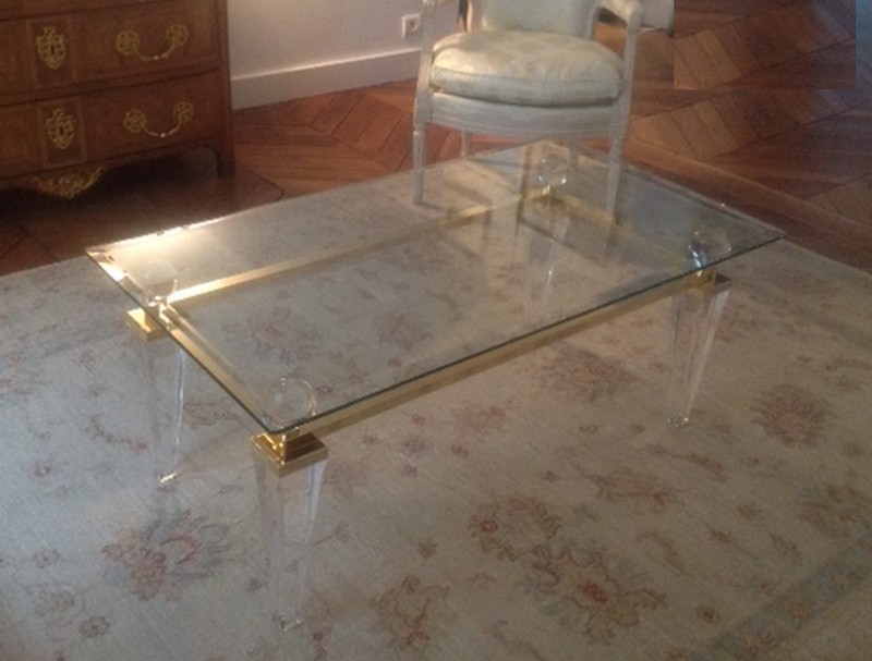 Table Basse transparente Paris